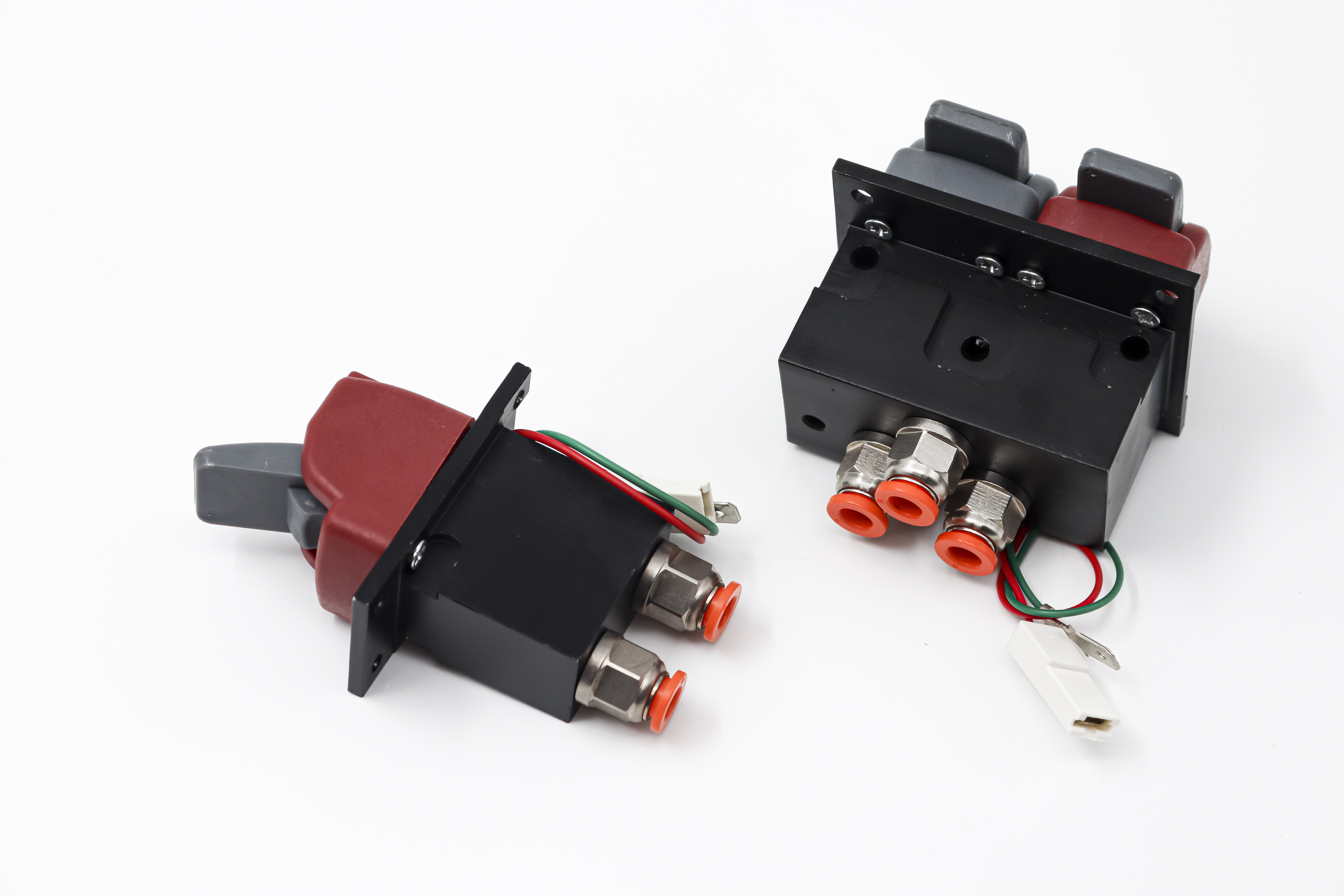 Proportional control air valve for dump trucks