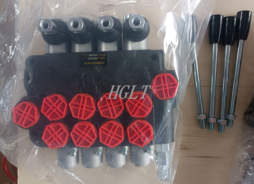 P80 (1-6T) Integrated Slide Valve Directional Hydraulic Control Valve for High Quality Loaders