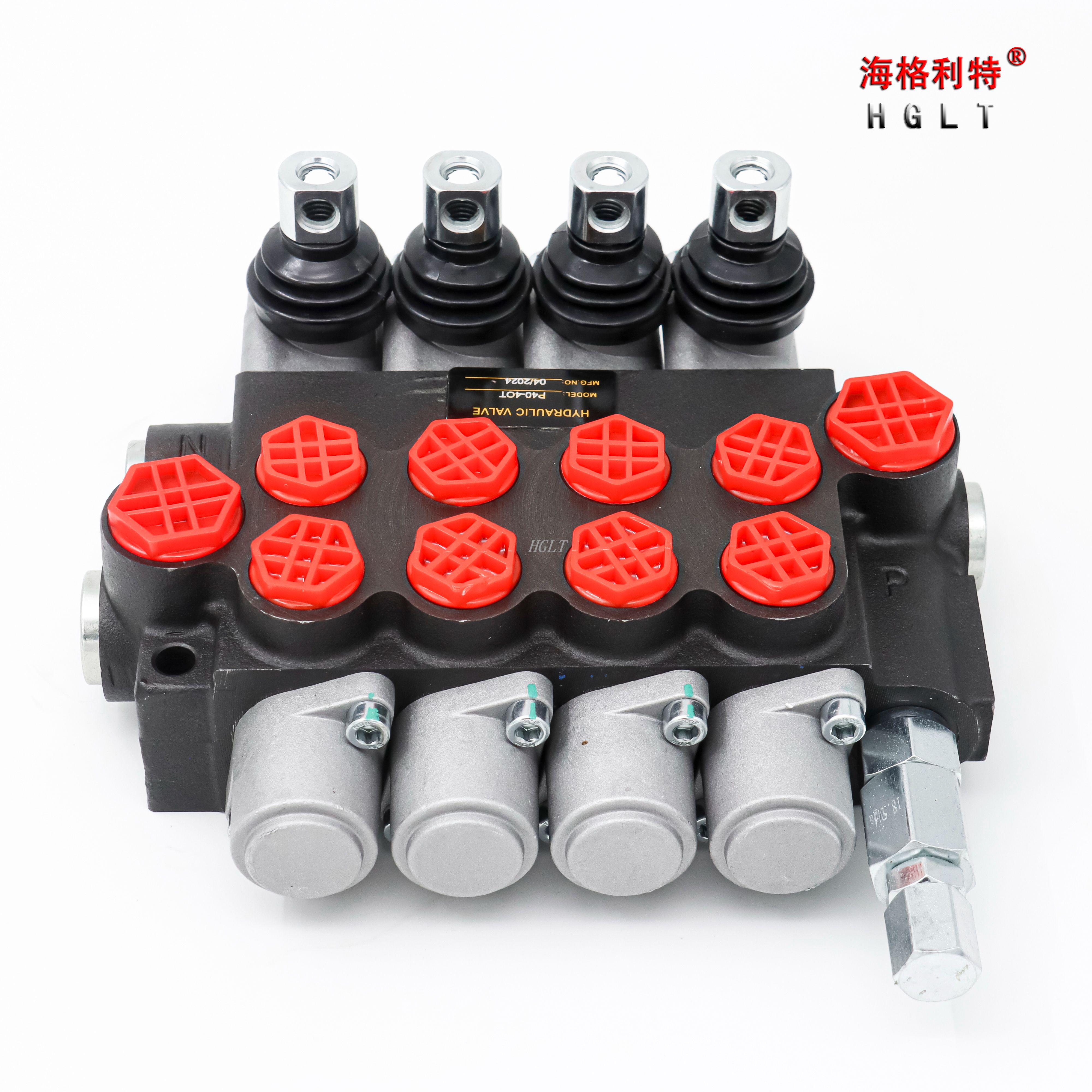 P40 (1-6T) Integrated Slide Valve Directional Hydraulic Control Valve for High Quality Loaders