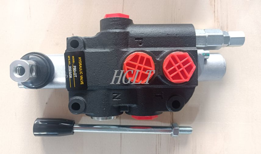 P80 (1-6T) Integrated Slide Valve Directional Hydraulic Control Valve for High Quality Loaders